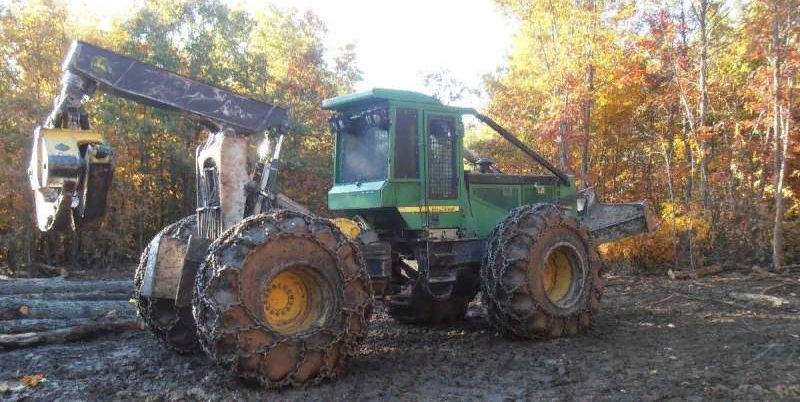 Трелевочные тракторы Timberjack